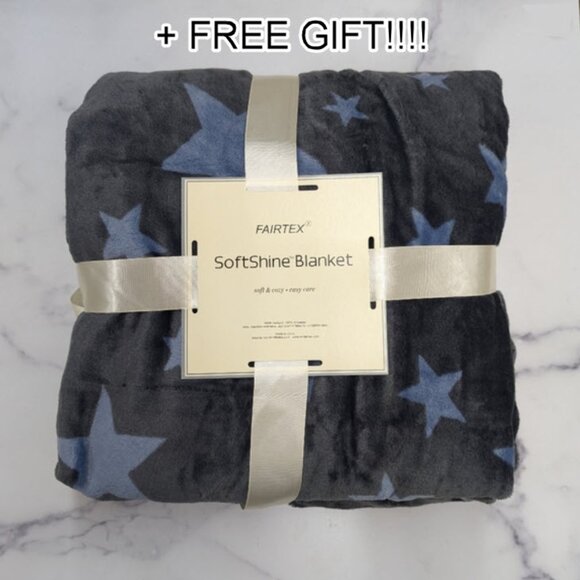 Super Plush Star Throw Blanket!! - Picture 1 of 7